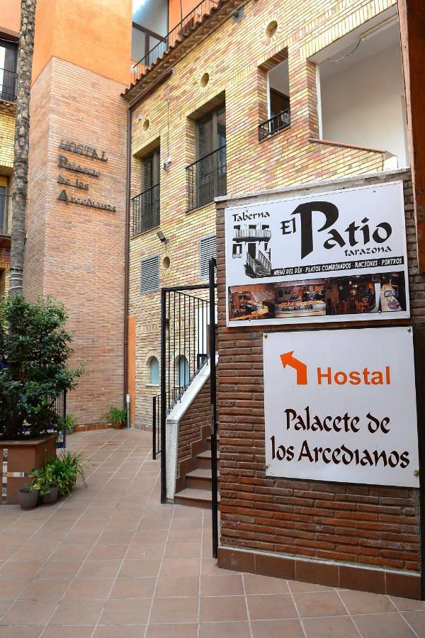 Hostal Palacete De Los Arcedianos Tarazona Buitenkant foto